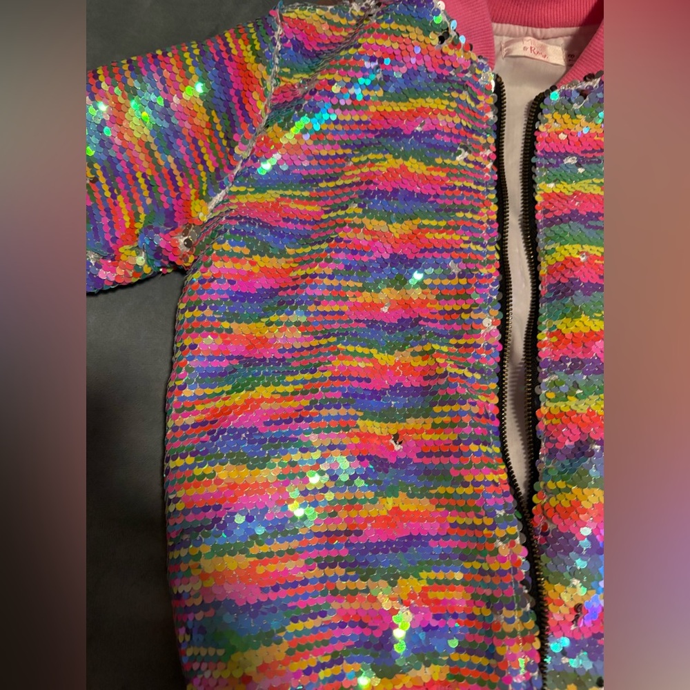 Mila and Rose Sprinkles Flip Sequin Jacket